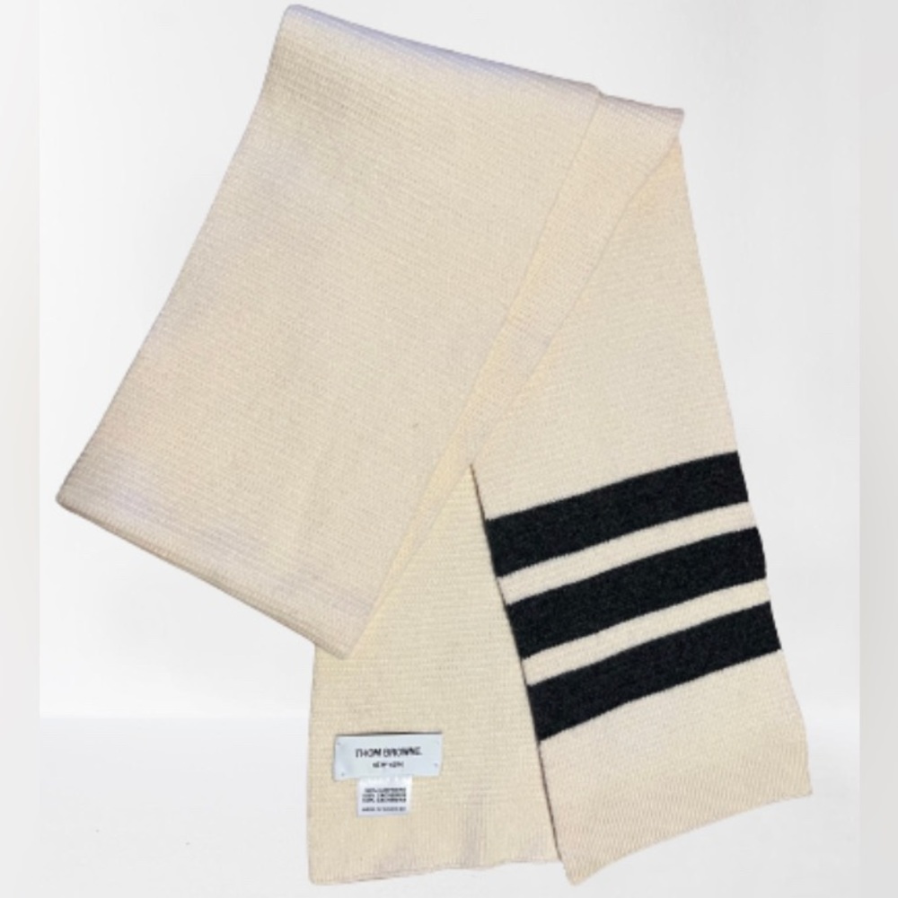 Thom Browne cashmere scarf/muffler